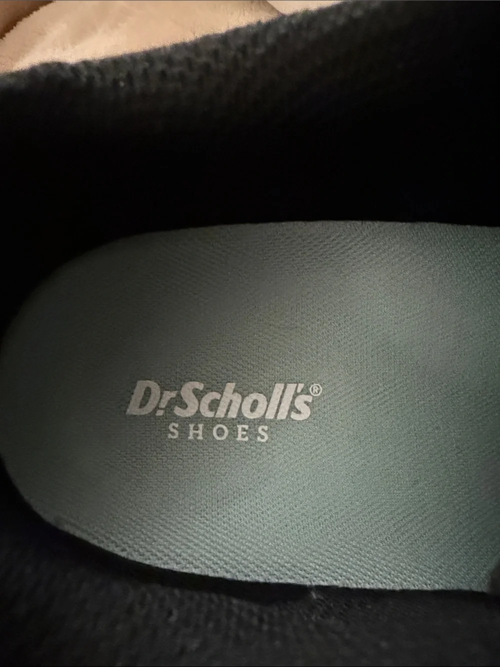 Dr. Scholl's Black Faux Leather Low-Top Sneakers with 2-inch White Platform